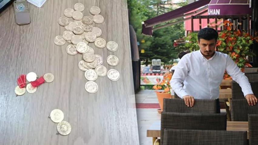 Dinlenme tesisinde 1 milyon 200 bin liralık altını unuttluar