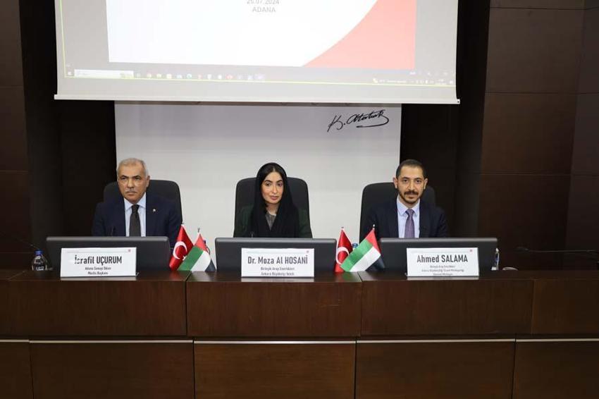 Adana'ya milyarlarca dolar yağacak! Birleşik Arap Emirlikleri ile büyük iş birliği! Bölgeyi ticaret merkezine çevirecek