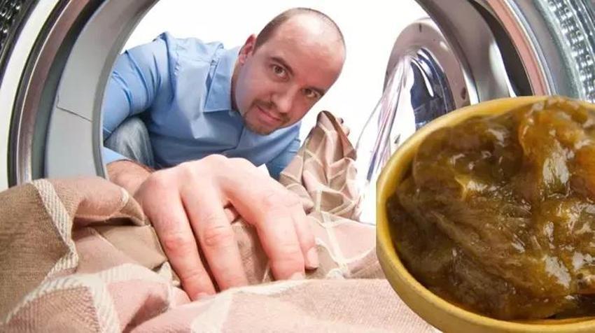 Çamaşır makinesinde kaydırmaz halı yıkamanın en pratik tüyosu; Formu bozmayan formül! Yıka yıka yıllarca kullan, yarım bardağı yeter!
