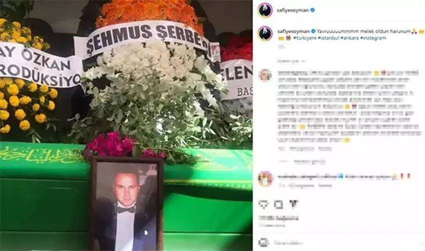 Safiye Soyman'dan Oğlu Harun Akaröz'ün ardından yürek yakan paylaşım: Melek oldun yavrum