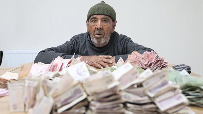 Elazığ'da dilencinin bir günlük kazancı şok etti! Yıla vurulduğunda servet yapıyor