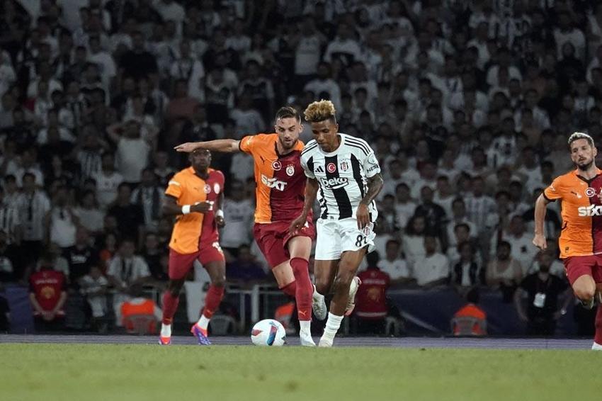 Beşiktaş Süper Kupa'da Galatasaray'a gol yağdırdı: 5-0