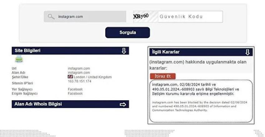 İnstagram Türkiye'de tamamen kapatıldı mı? İnstagram erişim engeli ne zaman kalkacak? 4 Ağustos İnstagram açıldı mı?
