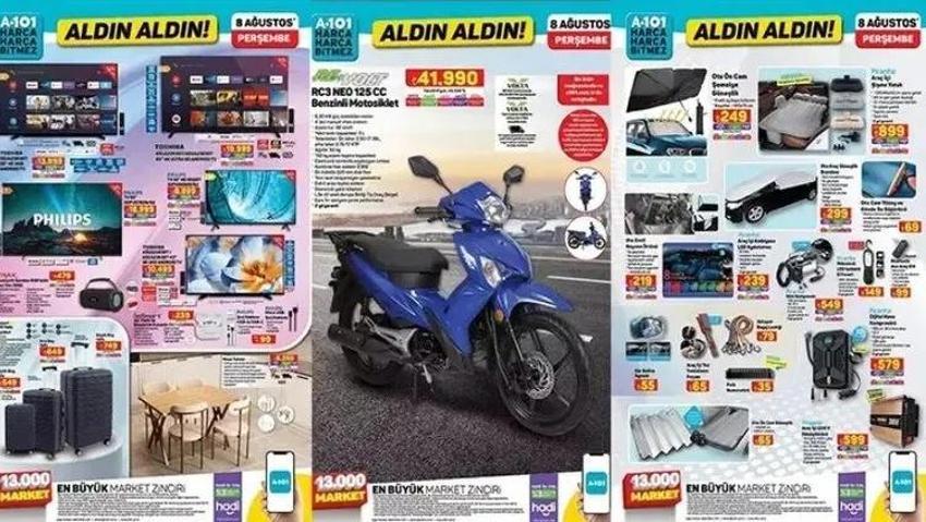 A101 aktüel 8 Ağustos katalog 2024: Yaz indirimi devam ediyor! A101'de bu hafta hangi ürünler indirimde?
