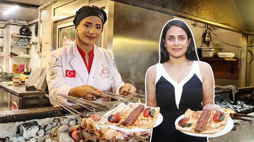 Hemşireliği bıraktı dünyada bir ilke imza attı: Adana Kebabına kadın eli değdi!