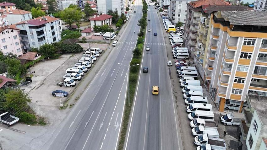 Terme ilçesi Türkiye'nin ticari araç piyasasına yön veriyor! 81 ilden araba almak için geliyorlar