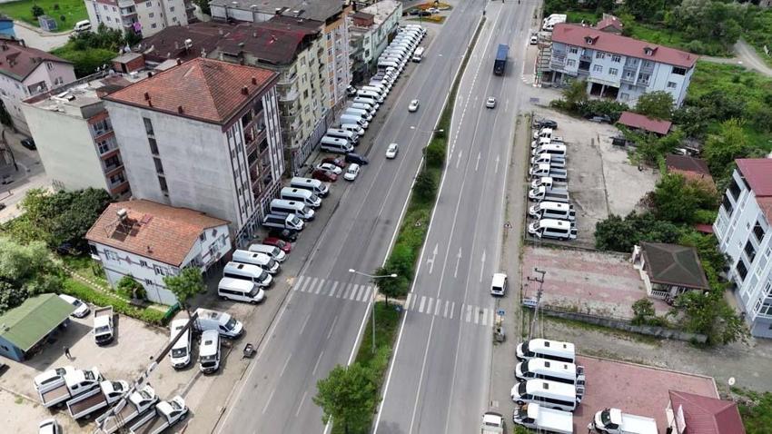 Terme ilçesi Türkiye'nin ticari araç piyasasına yön veriyor! 81 ilden araba almak için geliyorlar