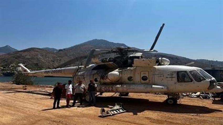 Adana'da göletten çıkarılan helikopter incelenmek için Rusya'ya gönderilecek