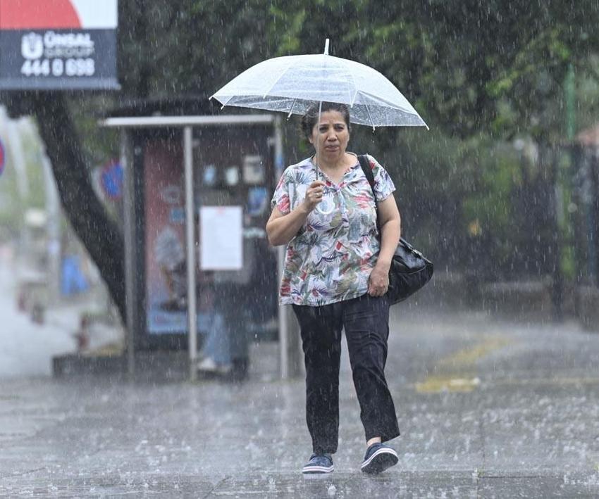 Meteoroloji birçok il için kuvvetli yağış uyarısında bulundu!