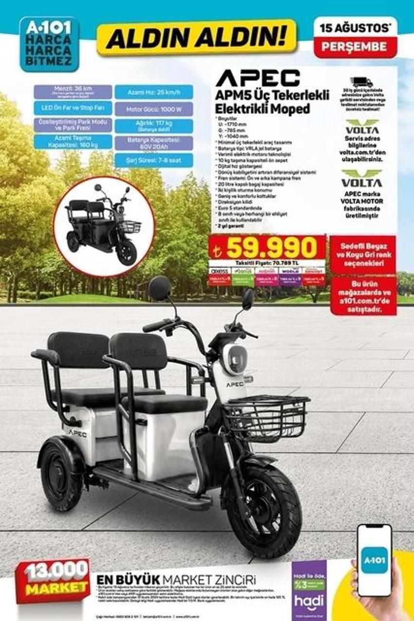 A101 aktüel 15 Ağustos katalog 2024: Bu hafta A101'de indirimli ürünler ve kampanyalar hangileri?