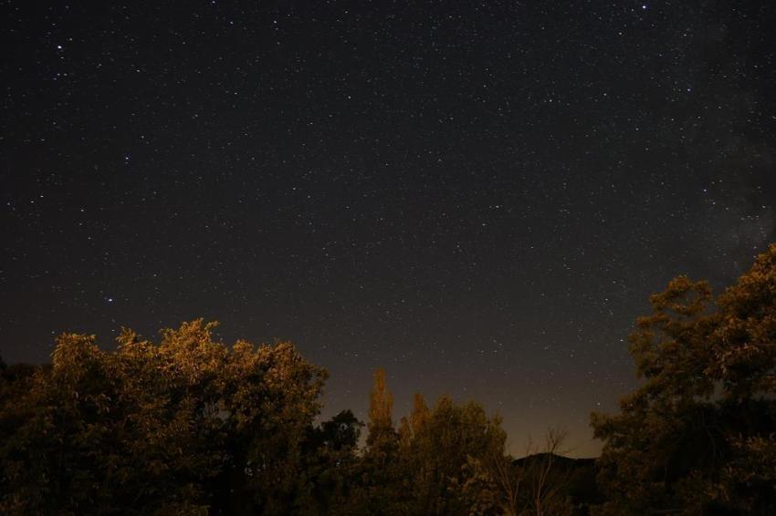 Adana'da meteor yağmuru! Görsel şölen oluşturdu!
