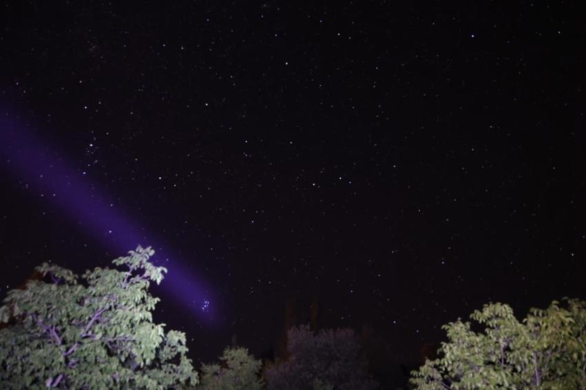 Adana'da meteor yağmuru! Görsel şölen oluşturdu!