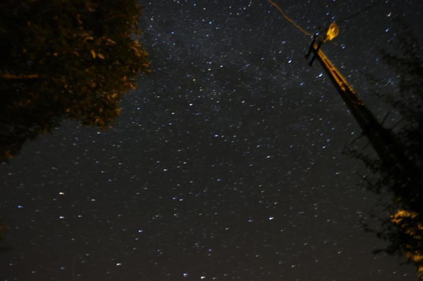 Adana'da meteor yağmuru! Görsel şölen oluşturdu!