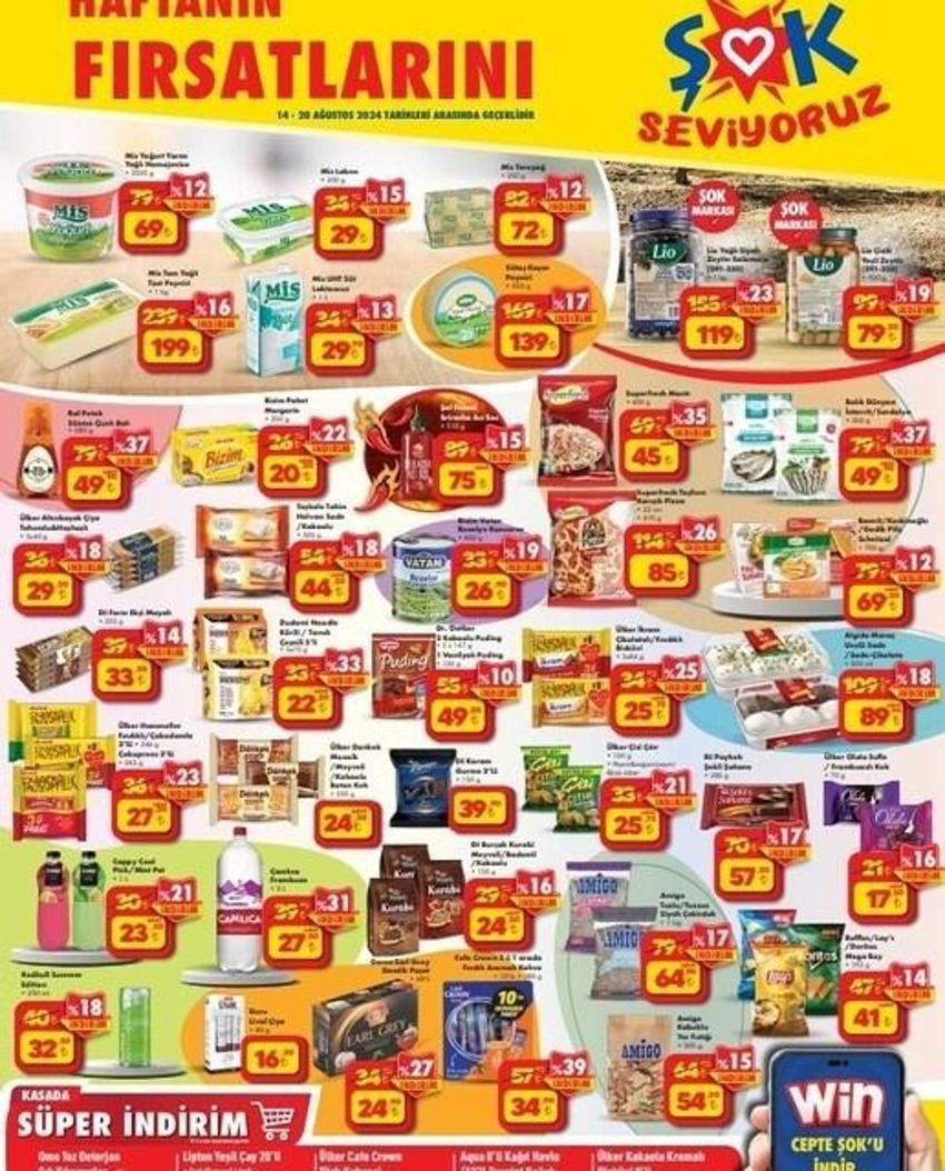 ŞOK 14 Ağustos aktüel katalogda okul malzemeleri var! ŞOK güncel kampanyalarında hangi ürünler indirimde?