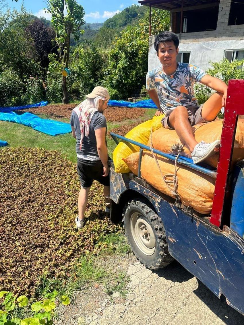 Giresunlu Demet davet etti, Japonya'dan tek bir amaç için geldi
