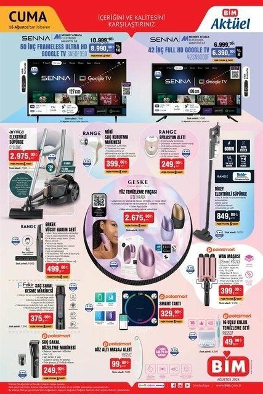 BİM 14-16 Ağustos aktüel katalog 2024: BİM'de bu ürünler kampanya fiyatına satılıyor! Raflara dizildi...