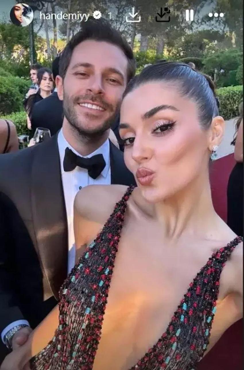 Hakan Sabancı'dan Hande Erçel paylaşımı! Arzu Sabancı'dan müstakbel gelinine yorum gecikmedi