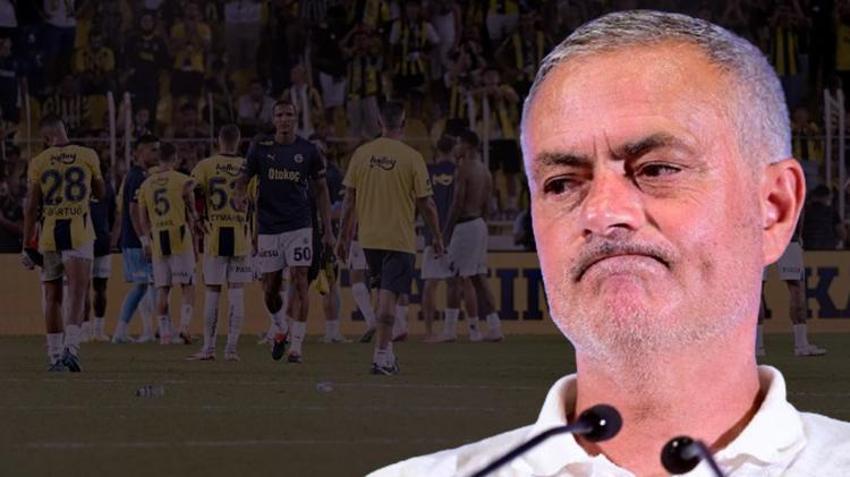 Fenerbahçe'de Jose Mourinho krizi erken başladı: Kimse bu hüsranın üstünü örtmeye kalkmasın