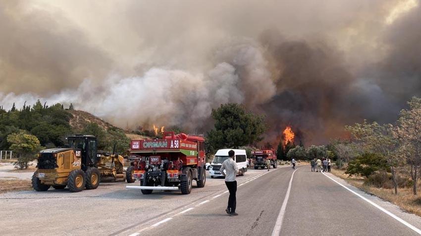 Çanakkale’nin Eceabat ilçesinde orman yangını çıktı! Bakan Yumaklı son durumu açıkladı