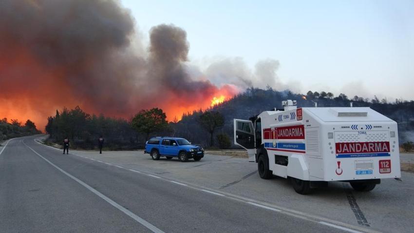 Çanakkale’nin Eceabat ilçesinde orman yangını çıktı! Bakan Yumaklı son durumu açıkladı