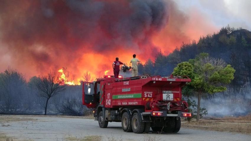 Çanakkale’nin Eceabat ilçesinde orman yangını çıktı! Bakan Yumaklı son durumu açıkladı