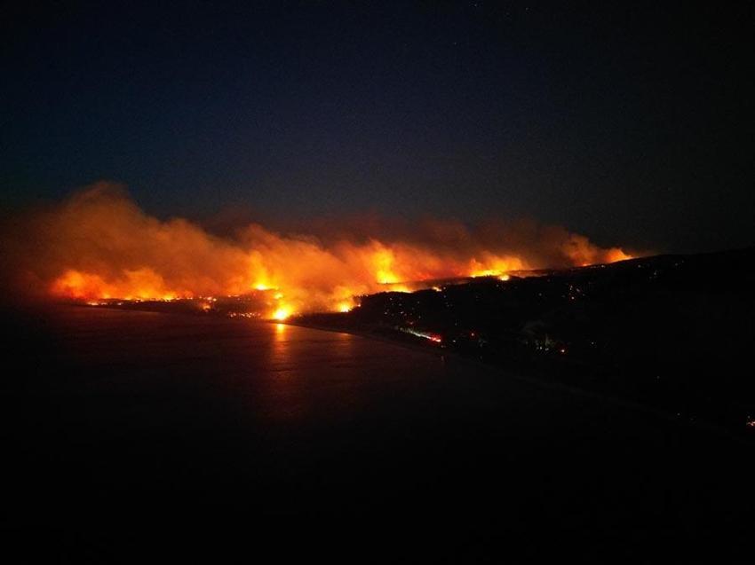 Çanakkale’nin Eceabat ilçesinde orman yangını çıktı! Bakan Yumaklı son durumu açıkladı