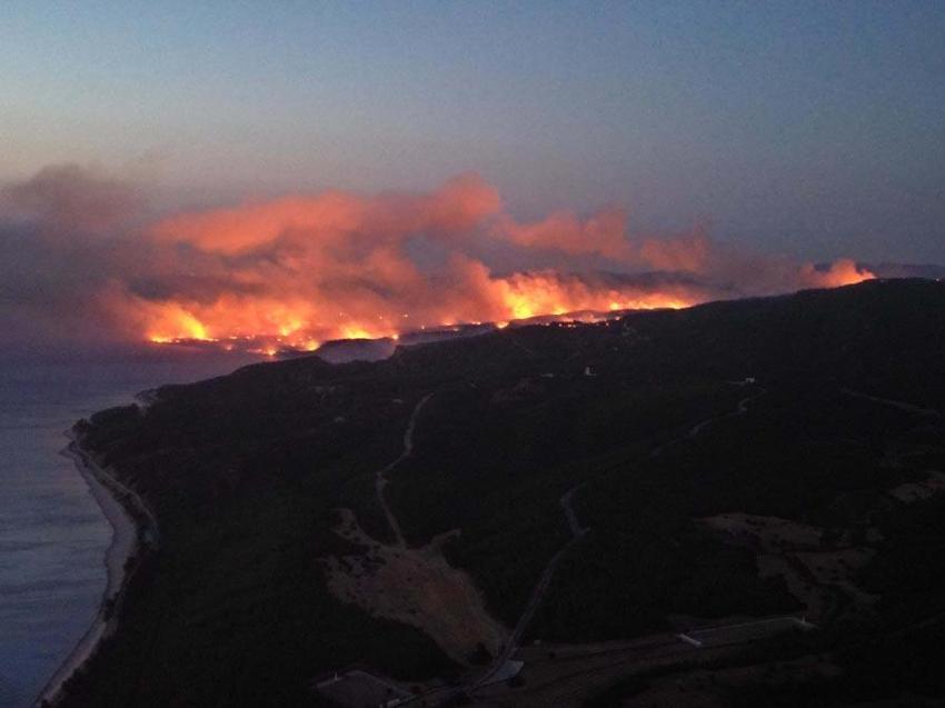 Çanakkale’nin Eceabat ilçesinde orman yangını çıktı! Bakan Yumaklı son durumu açıkladı