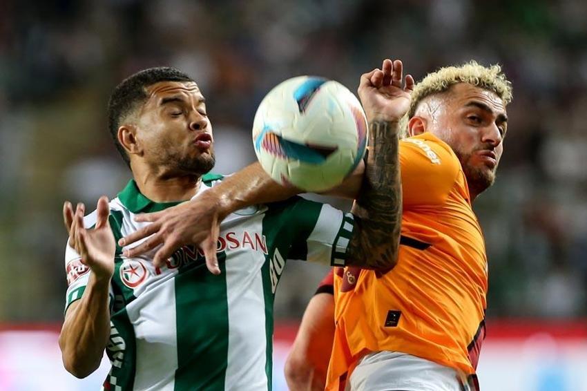Konyaspor Galatasaray maçında gol düellosu! 3 puan Aslan'ın