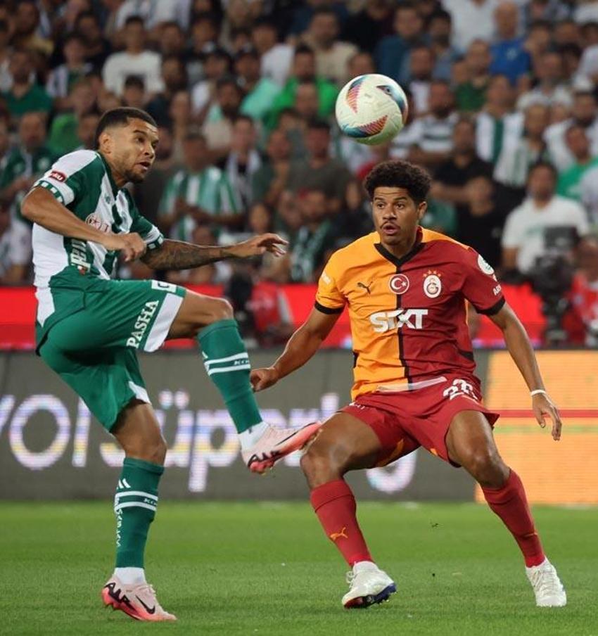Konyaspor Galatasaray maçında gol düellosu! 3 puan Aslan'ın
