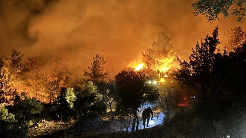 Bolu'da orman yangını sürüyor: İzmir'de başlayan yangın yerleşim yerlerine sıçradı! Yollar kapatıldı