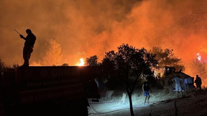 Bolu'da orman yangını sürüyor: İzmir'de başlayan yangın yerleşim yerlerine sıçradı! Yollar kapatıldı