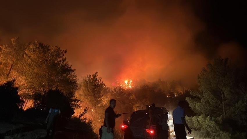 Bolu'da orman yangını sürüyor: İzmir'de başlayan yangın yerleşim yerlerine sıçradı! Yollar kapatıldı