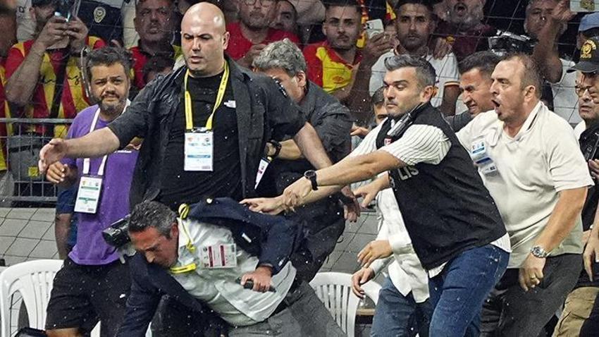 Ali Koç'a Göztepe maçında saldırı! Flaş detay ortaya çıktı