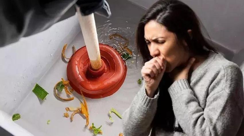 Lavabodan gelen buram buram kötü kokuyu saniyeler içinde yok ediyor! 3 malzemeli muhteşem karışım