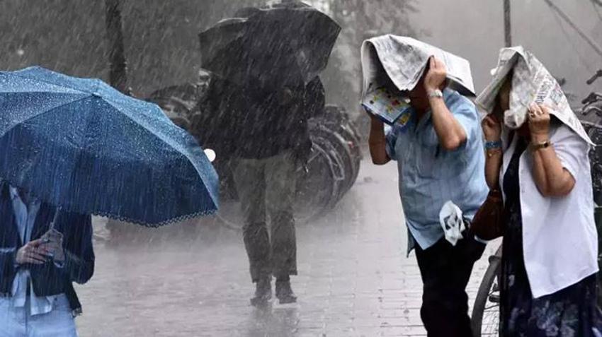 Meteoroloji'den sağanak yağış uyarısı geldi!