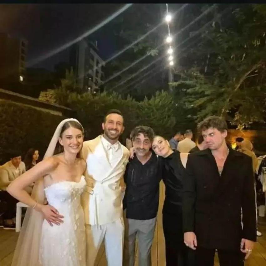 Dizi aşkı nikahla sonuçlandı! Beril Pozam ve  Ersin Arıcı evlendi