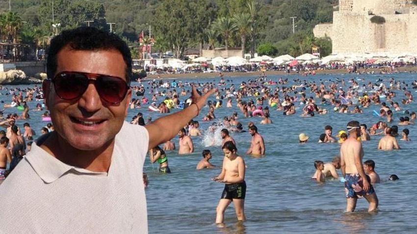 Ne Çeşme ne de Bodrum tatilciler tarihi plaja akın etti! Rus turistler yoğun ilgi gösterdi
