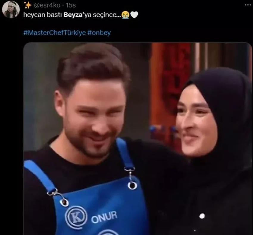 MasterChef Beyza ve Onur sevgili mi? Sosyal medya çalkalanıyor! Aşk mı, dostluk mu?