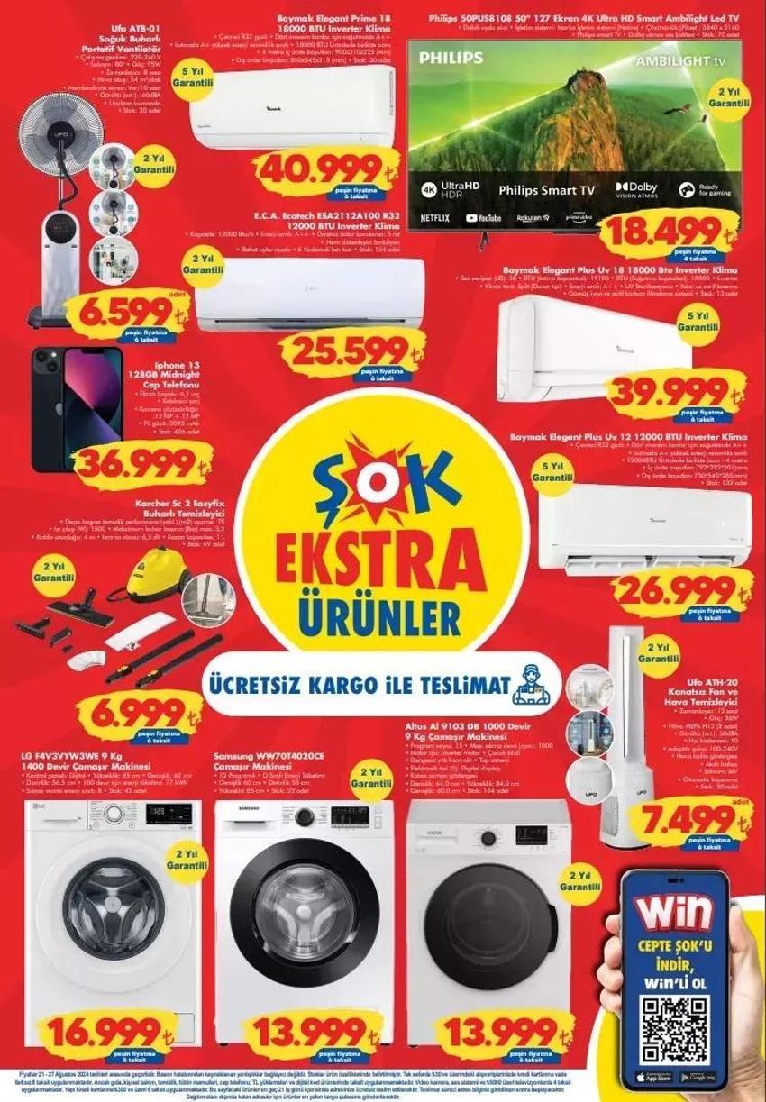 ŞOK aktüel 21-27 Ağustos katalog 2024: Bu hafta ŞOK markette hangi ürünler indirimli?