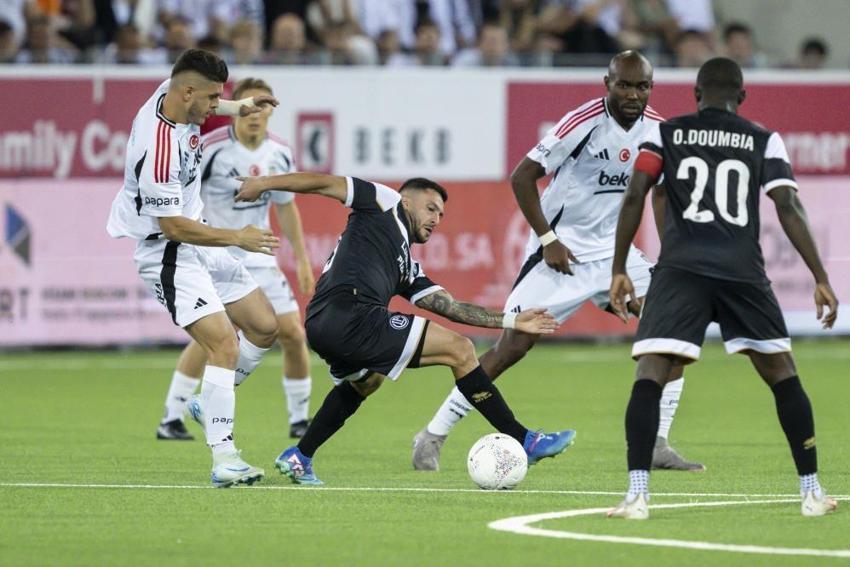 Beşiktaş, İsviçre'den avantajlı dönüyor