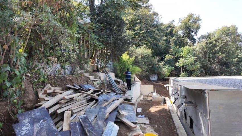 Boğaz'daki kaçak villa inşaatı için Başsavcılığa 2 ayrı suç duyurusunda bulunuldu
