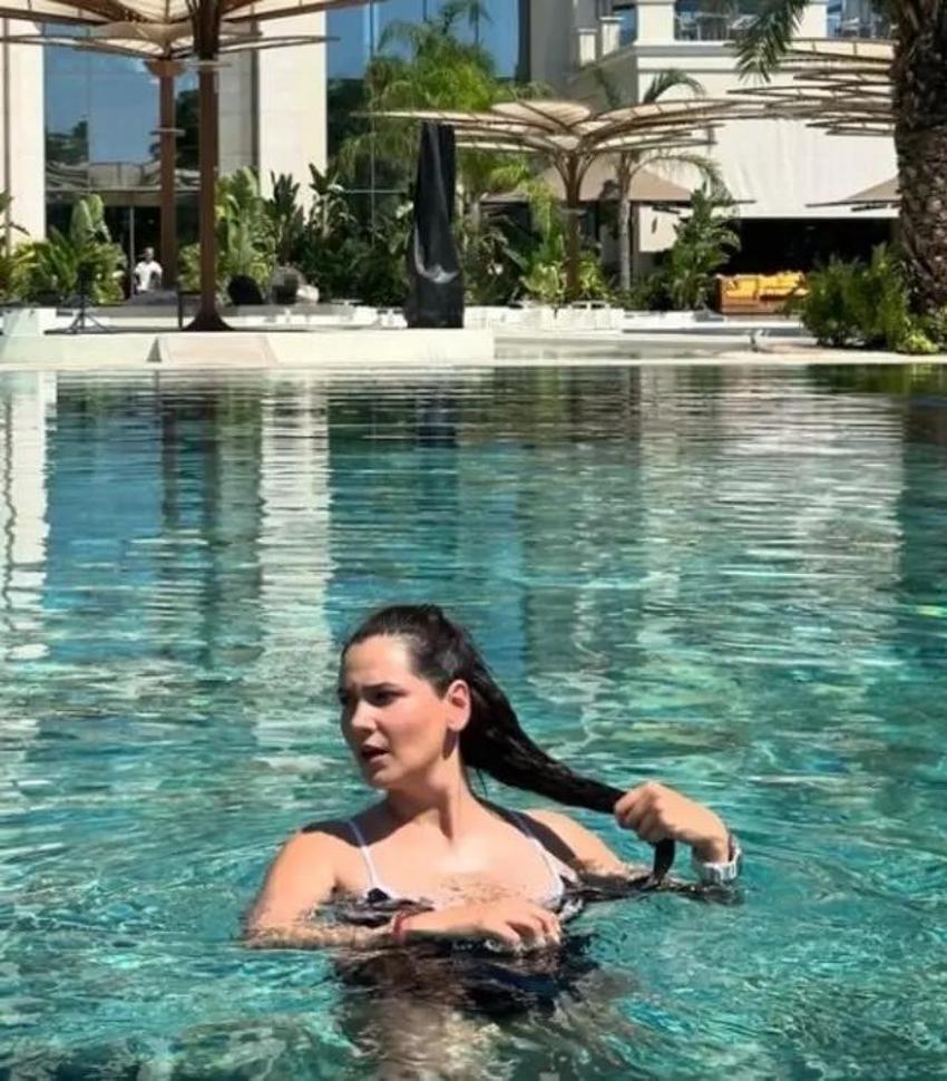 Gülsim Ali tatil pozlarını peş peşe paylaştı! Instagram yasağını 'detoks' olarak yorumlamıştı