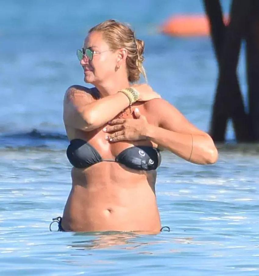 Pınar Altuğ kilo aldı! Bikinili görüntüsü şaşırttı