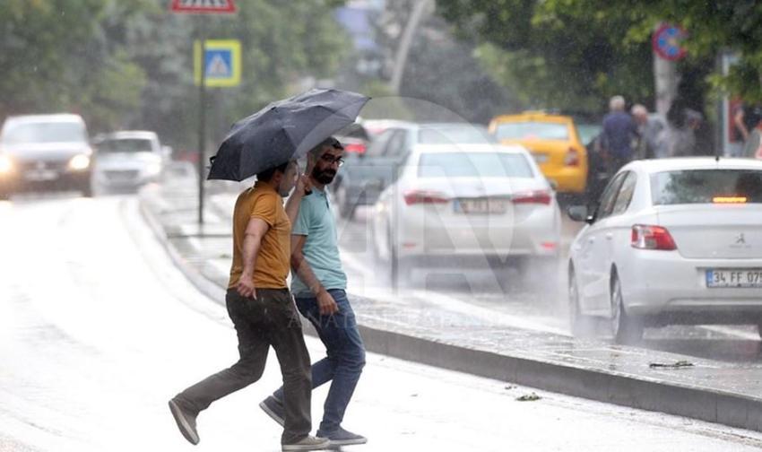 Meteoroloji'den kuvvetli yağış uyarısı: 8 il için sarı kodlu uyarı geldi! Sıcaklıklar 6 derece birden düşecek
