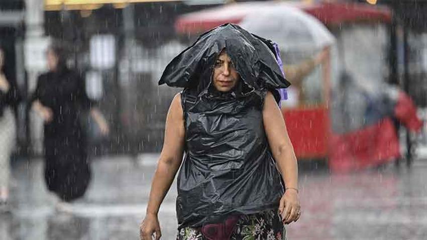 Meteoroloji'den kuvvetli yağış uyarısı: 8 il için sarı kodlu uyarı geldi! Sıcaklıklar 6 derece birden düşecek