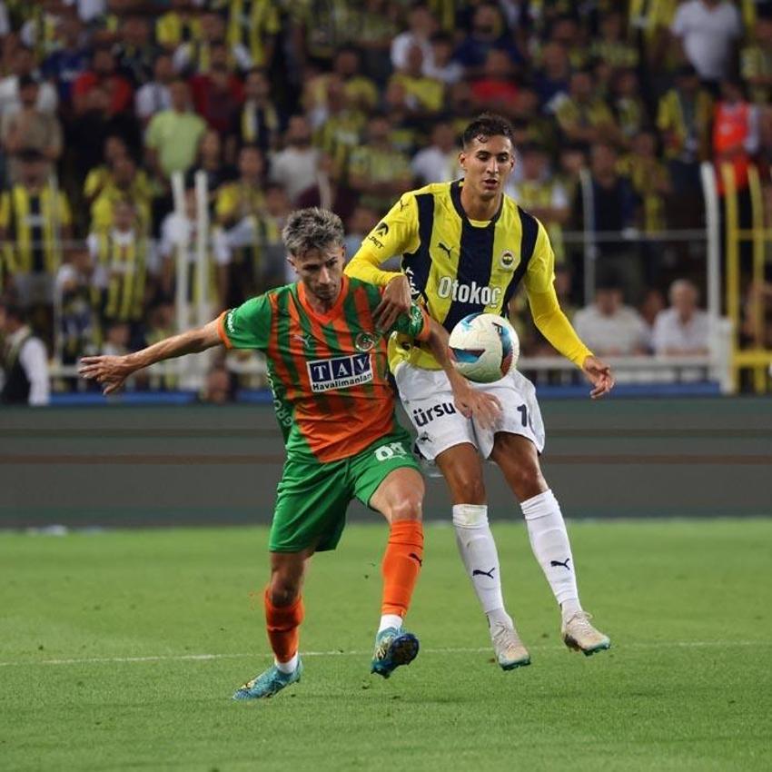 Fenerbahçe Alanyaspor maçında 3 puan 3 golle geldi