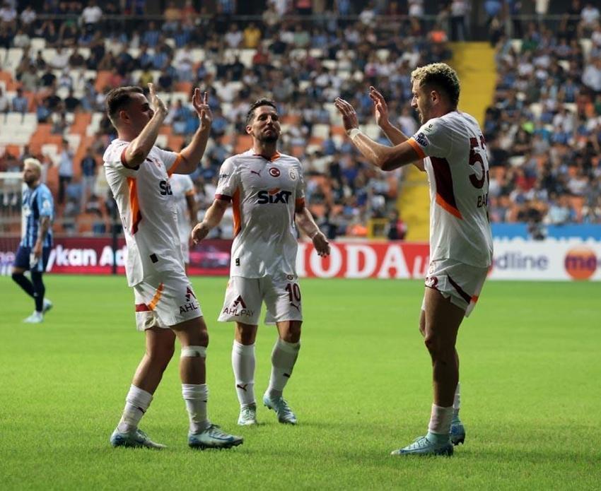Adana Demirspor Galatasaray maçında gol yağmuru!