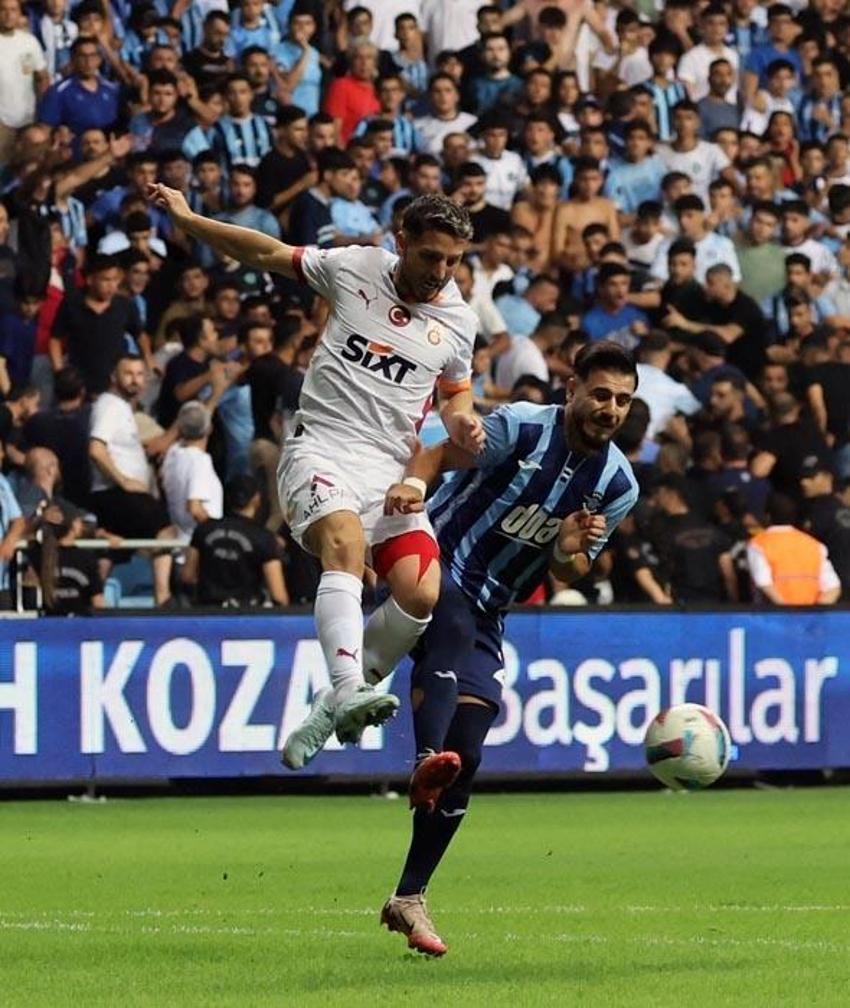 Adana Demirspor Galatasaray maçında gol yağmuru!