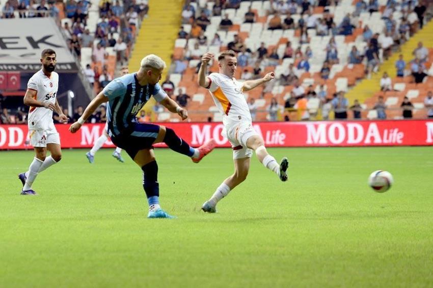 Adana Demirspor Galatasaray maçında gol yağmuru!