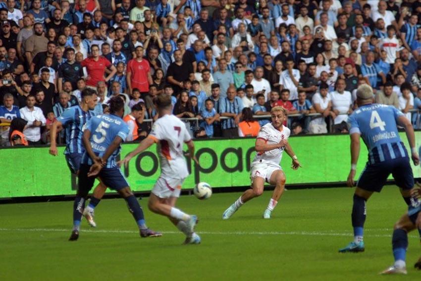 Adana Demirspor Galatasaray maçında gol yağmuru!
